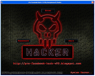 Cara hack akun fb dengan tools Pro Facebook Hack v.2.0