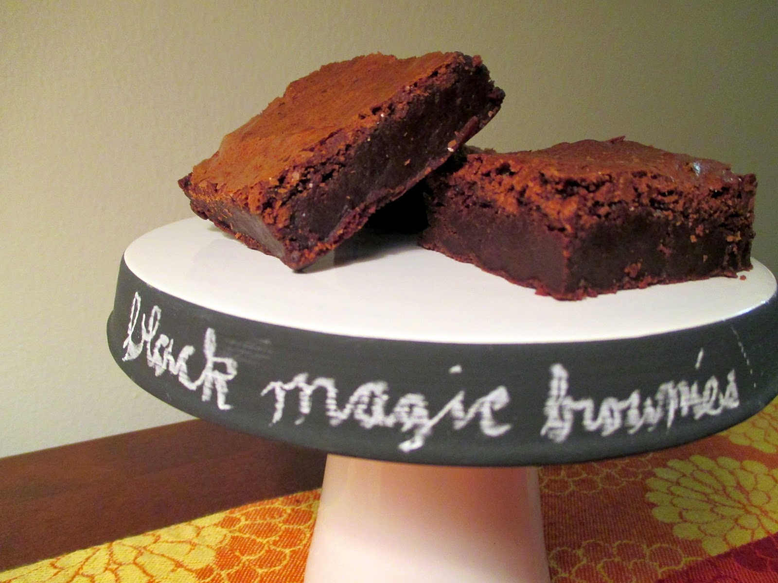 Baking, domesticity, and all things mini Zingerman's black magic brownies