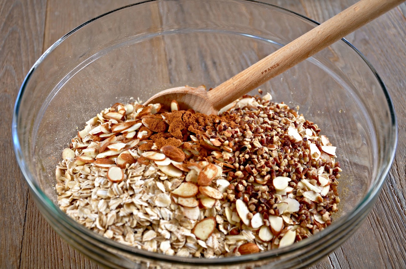 Serendipity Refined Blog Homemade Vanilla Almond Granola with Dried