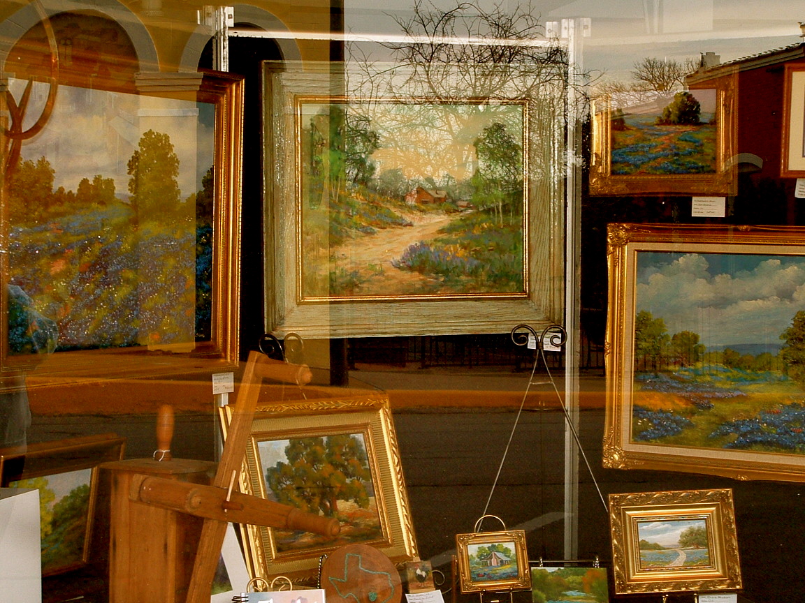 The Brenham House Downtown Art Gallery in Brenham, Texas