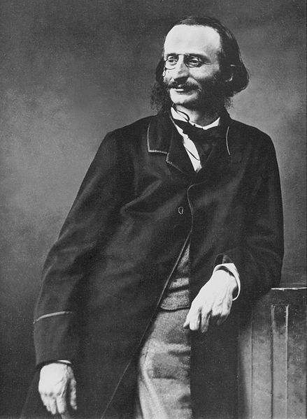 This is What Jacques Offenbach Looked Like  in 1860 