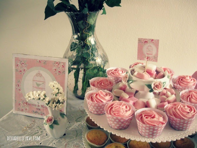 La diva delle curve Disegno Chic Shabby alzatina