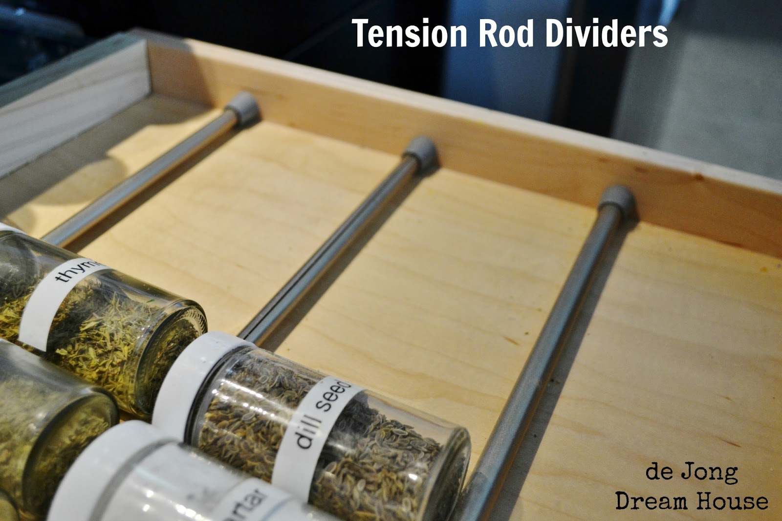 de Jong Dream House Uses for Tension Rods