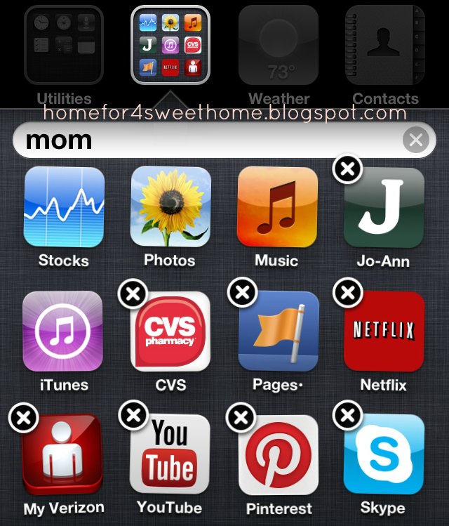 Home For4 Sweet Home {Digital Cleaning} Iphone Cleaning part 2