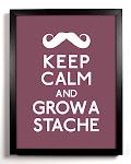 keep calm, mustache!