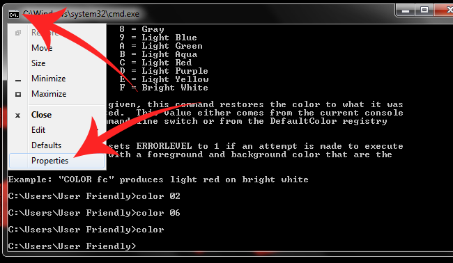 Cara Merubah Tampilan Command Prompt (CMD) Cara Merubah Tampilan Command Prompt (CMD)