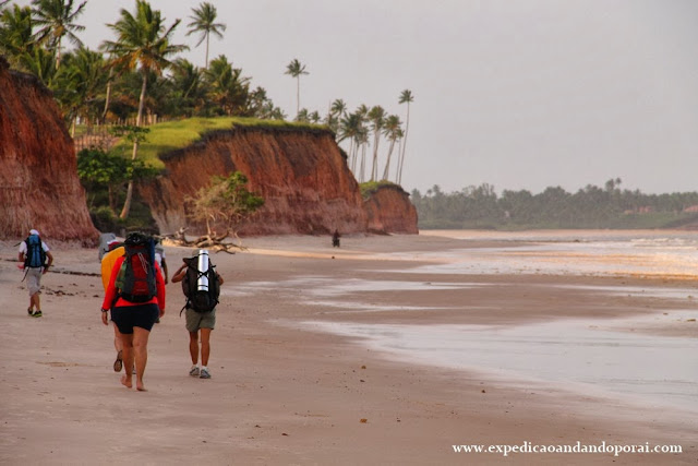 Cumuruxatiba a Barra do Cahy, Trekking do Descobrimento