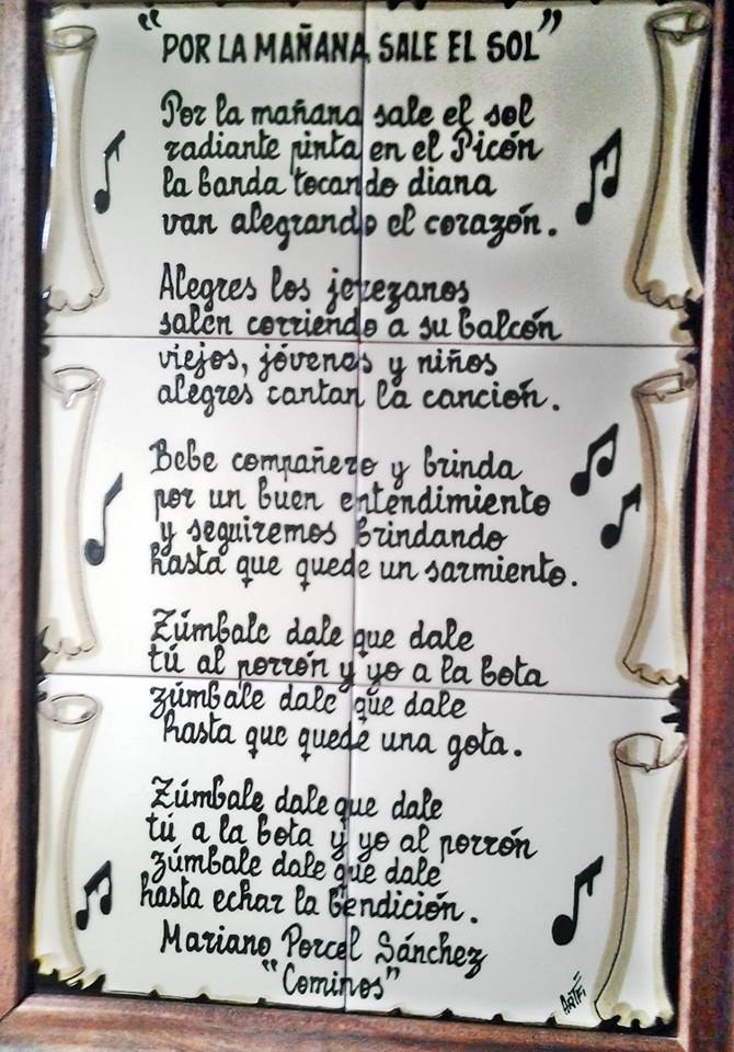 Nuestro Pueblo Jérez del Marquesado: Canción "Por la mañana sale el sol"
