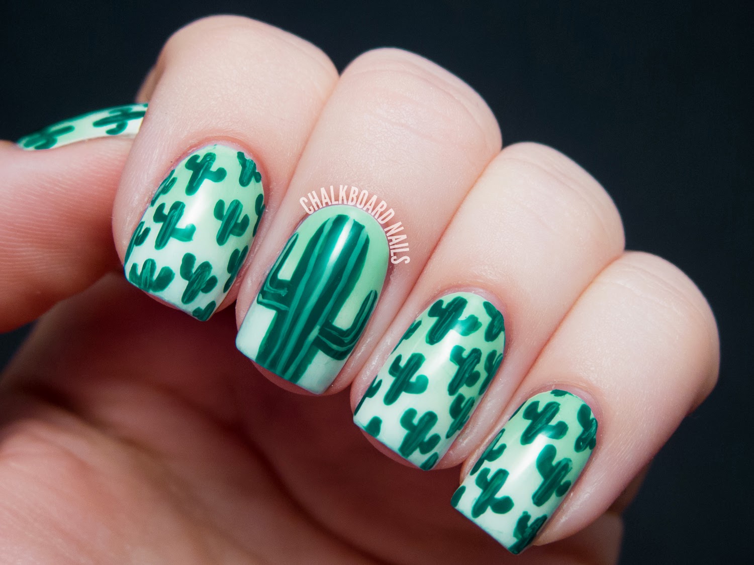 Cactus and sombrero nail designs for your Mexico trip - wide 9