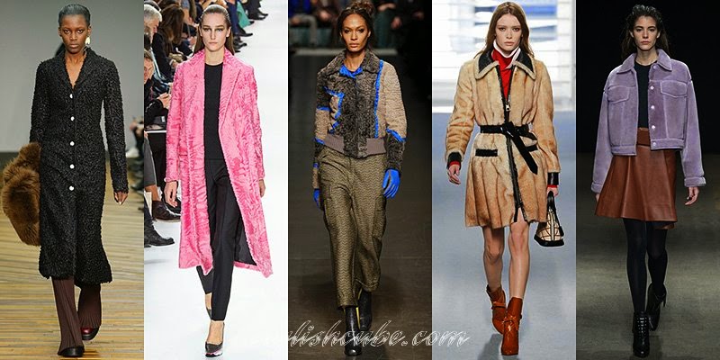 Winter 2014 - 2015 Women's Coats Fashion Trends