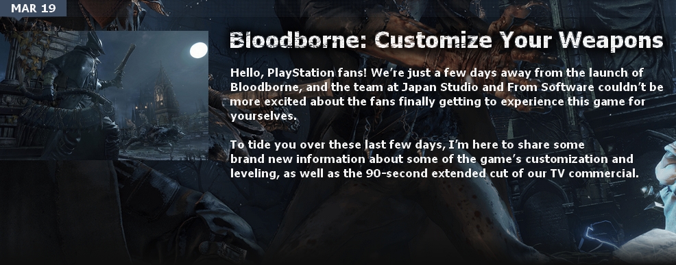 Bloodborne News