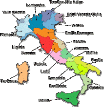 ITALIA REGIONES
