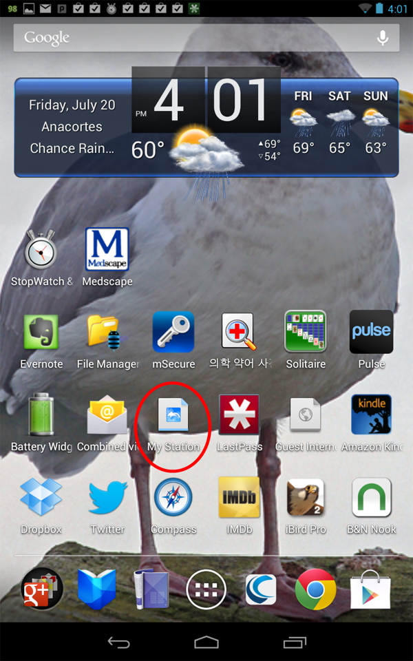 Take Your Weather Station Mobile Android Update