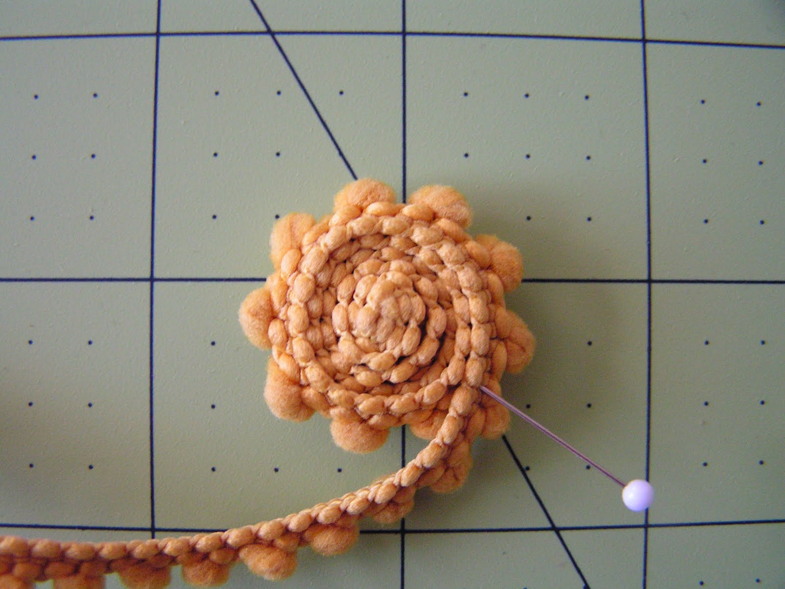 Tea Rose Home Tutorial PomPom Flowers
