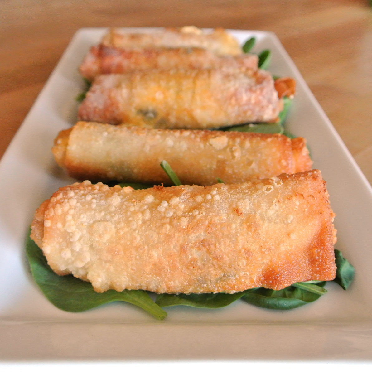 Gourmet Cooking For Two Spinach Artichoke Egg Rolls