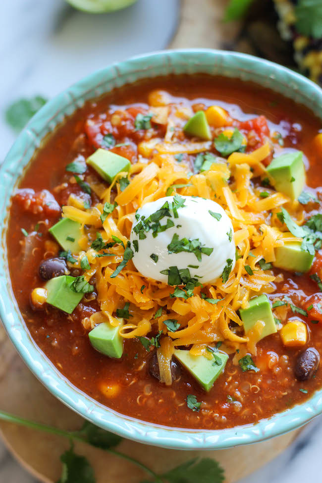 Life, Love, and the Pursuit of Everything! Quinoa Chili