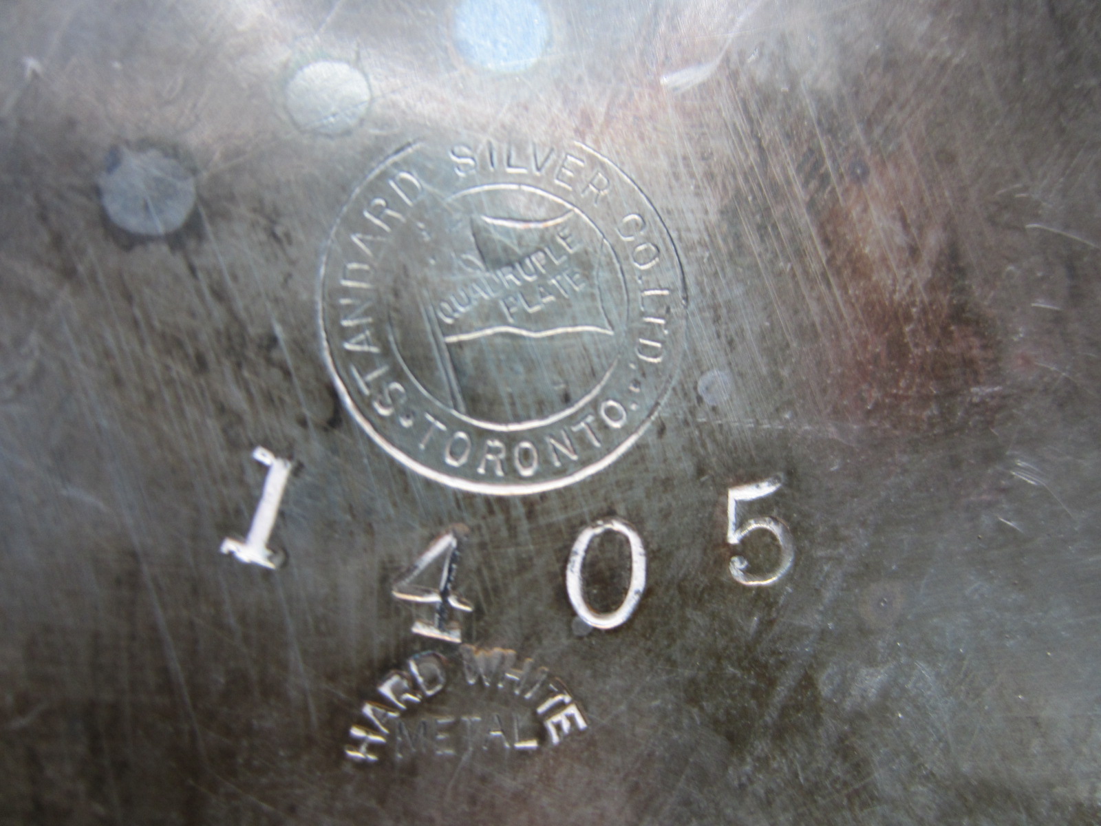 Standard Silver Company quadruple plate " what is it ? Toronto Trashures