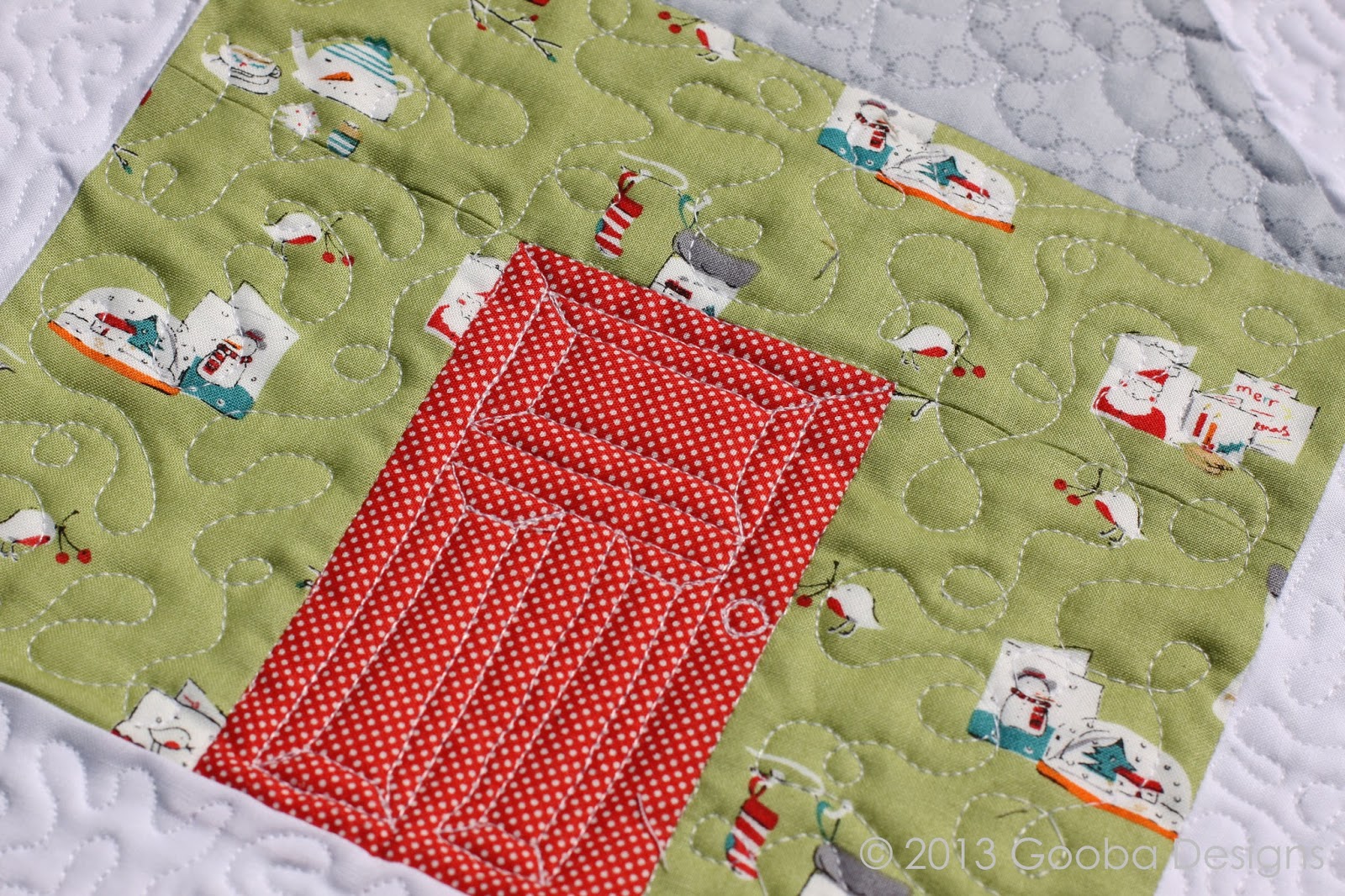 Gooba Designs Dwell Quilt Week Seven of Simply Retro Quilt Along