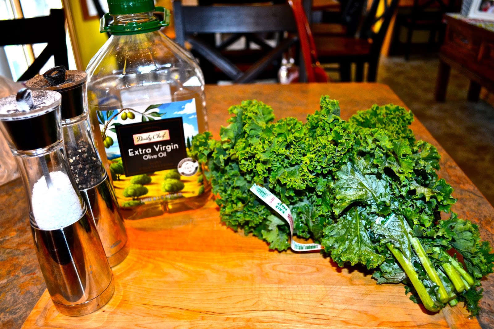 Healthy Eating Kale Chips