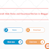 How To Install Slide Demo and Download Button In Blogger
