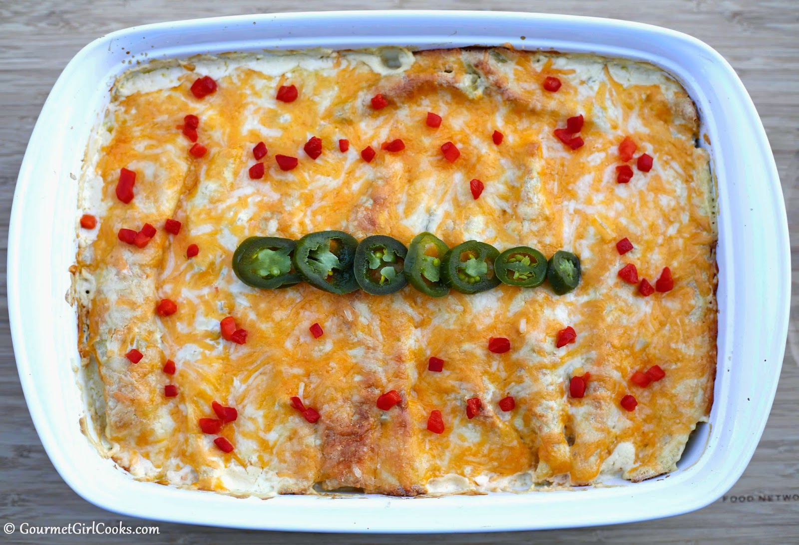 Gourmet Girl Cooks Low Carb Chicken Enchilada Casserole Guaranteed