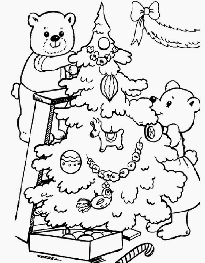 Escola ABC: Desenhos colorir Natal