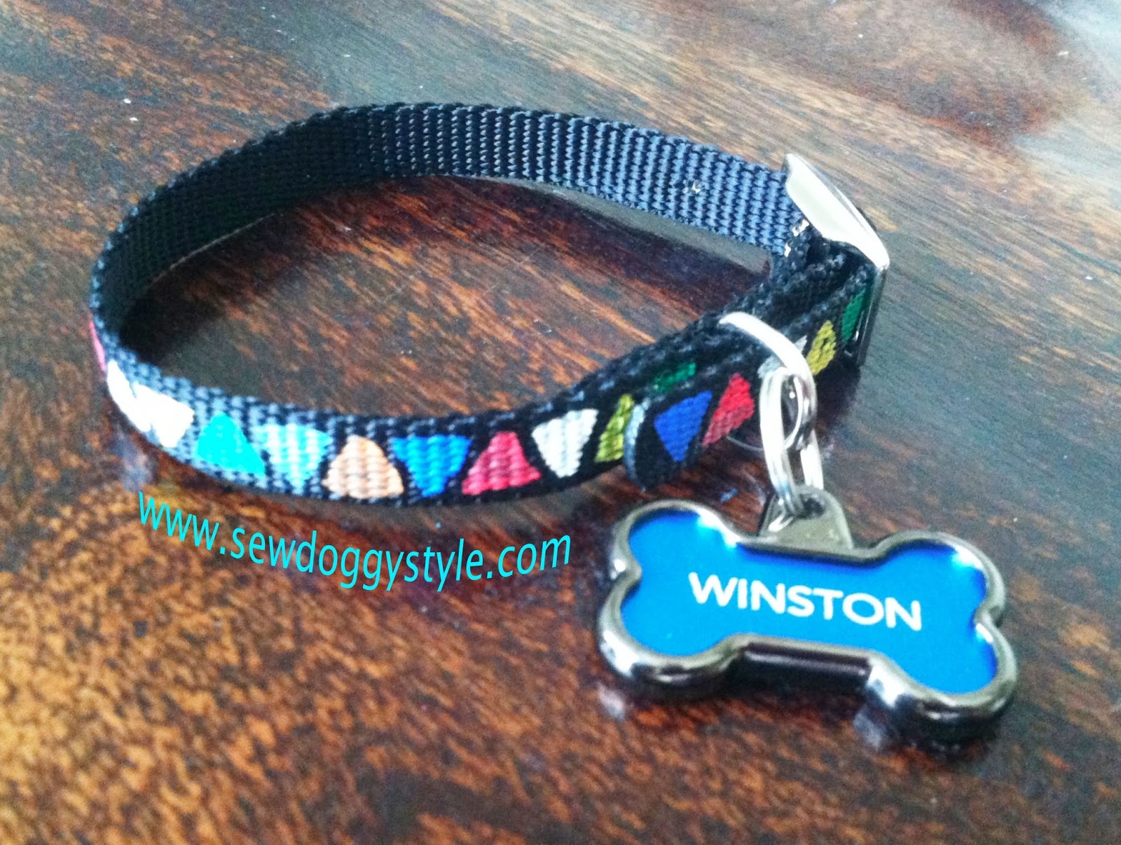 Sew DoggyStyle DIY Painted Dog Collar