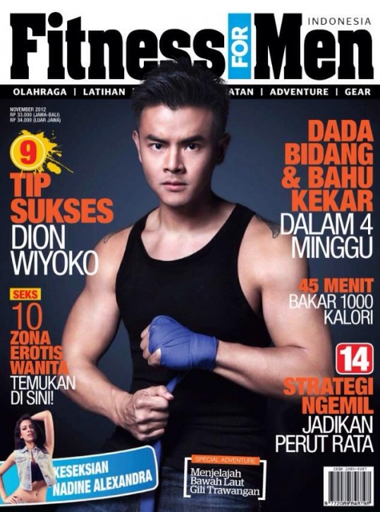 Handsome Indonesia Dion Wiyoko