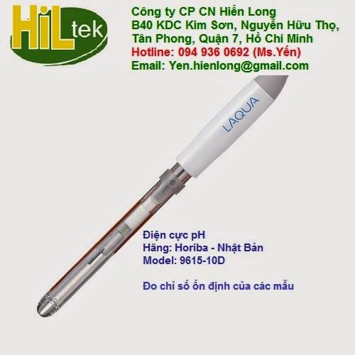 Điện cực pH Standard ToupH 9615-10D Điện cực pH Standard ToupH 9615-10D