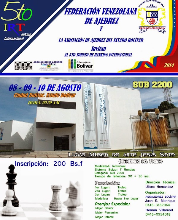 5TO I.R.T. F.V.A. 2014 EN CIUDAD BOLÍVAR 5TO I.R.T. F.V.A. 2014 EN CIUDAD BOLÍVAR