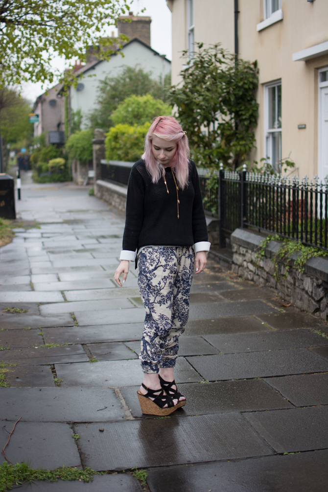 dresslink clothing review ways to wear printed trousers outfit ideas