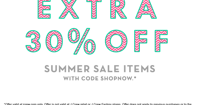 J crew factory online store coupon