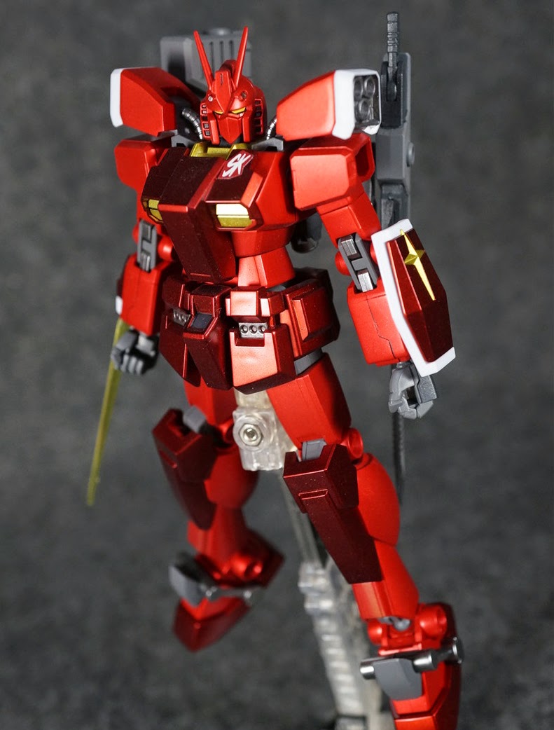 GUNDAM GUY HGBF 1/144 Gundam Amazing Red Warrior Painted Build