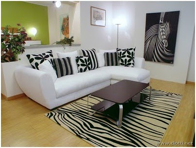 ZEBRA LIVING ROOM DESIGN | Living and Dining