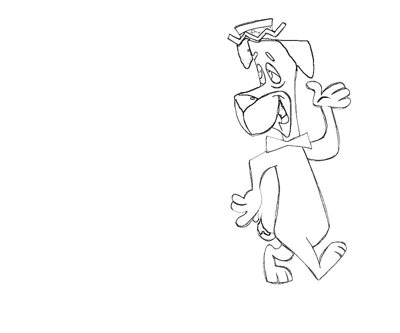 Huckleberry Hound 9 Coloring Crafty Teenager