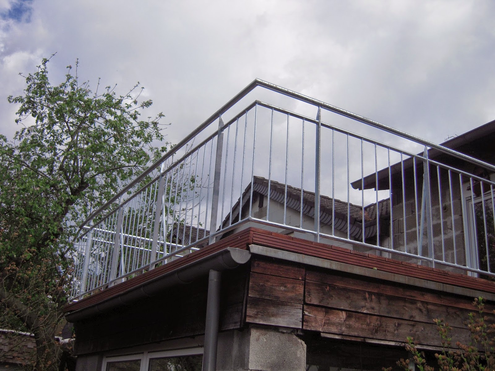 Stahlgelander Fur Terrasse Angebaut Frobel Metallbau