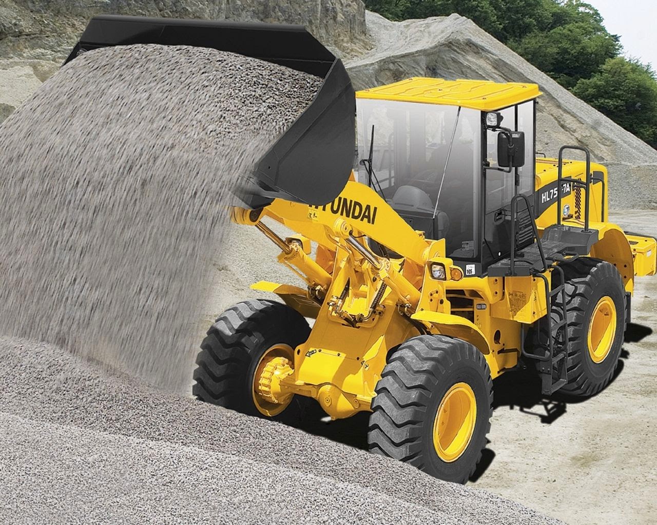 Aspal Hyundai Big Wheel Loaders