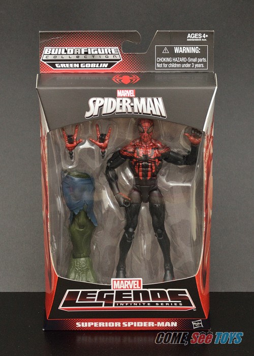 Marvel Legends Infinite Series Figure Superior Spiderman 