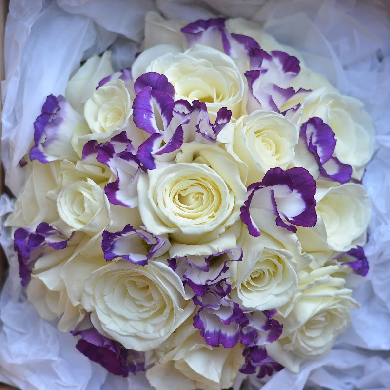 Wedding Flowers Blog Cery's Wedding Flowers Purple and White