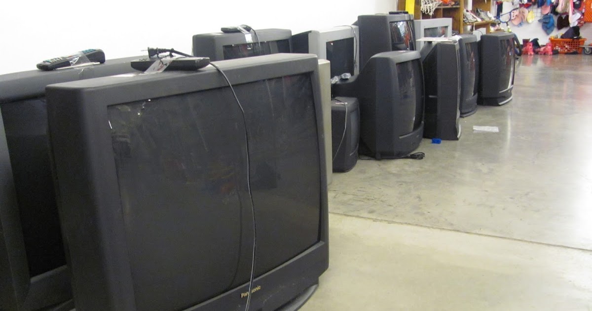 Lensing and Shuttering Scenes from a Thrift Store TV Wasteland