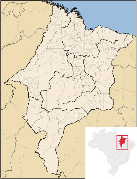 Mapa do Maranhão