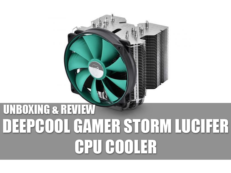 Unboxing & Review: Deepcool Gamer Storm Lucifer CPU Cooler 39