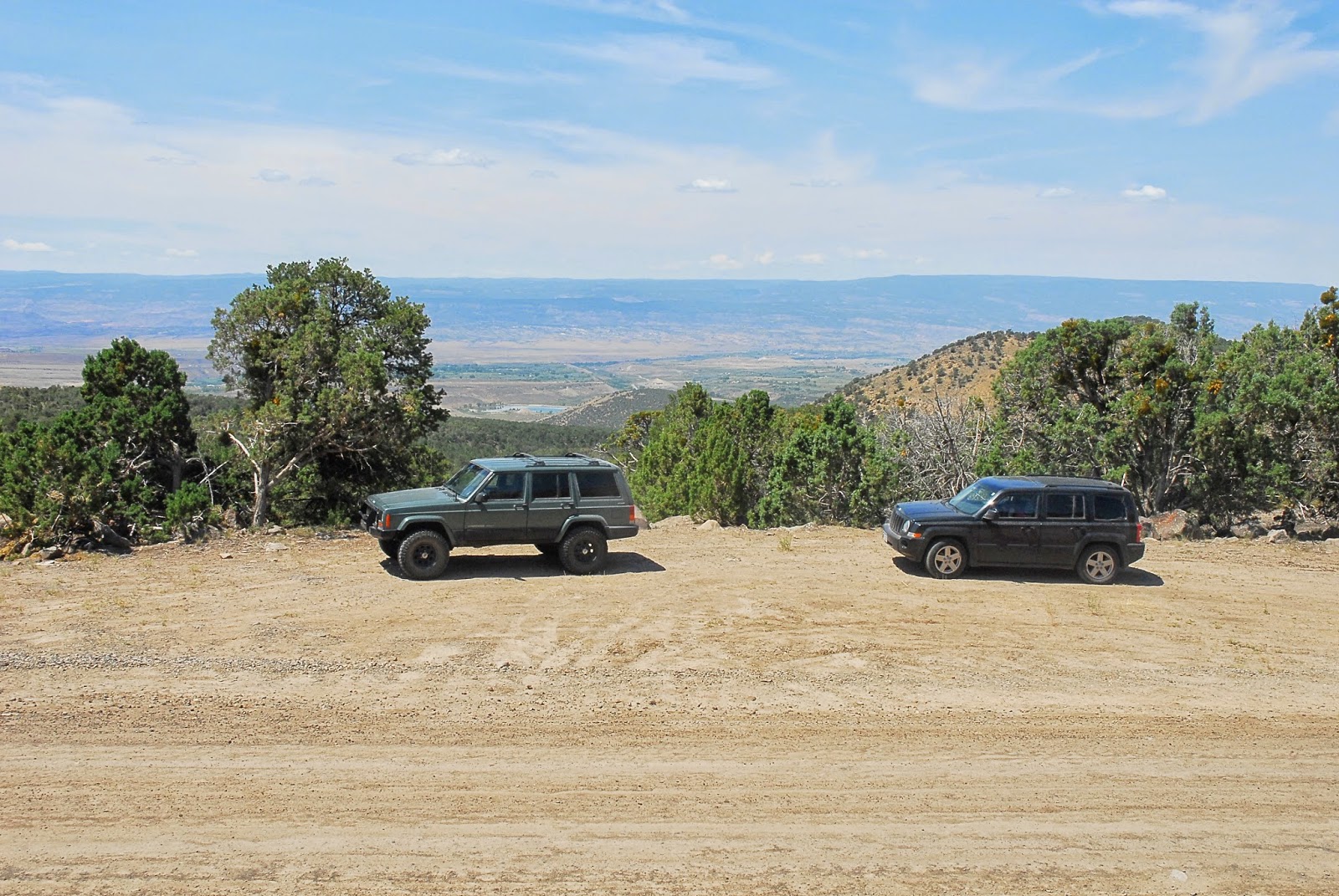 Carl's Jeeping Trips Lands End Road and Grand Mesa
