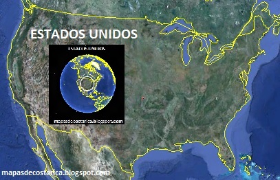 MAPAS DE: ESTADOS UNIDOS, America