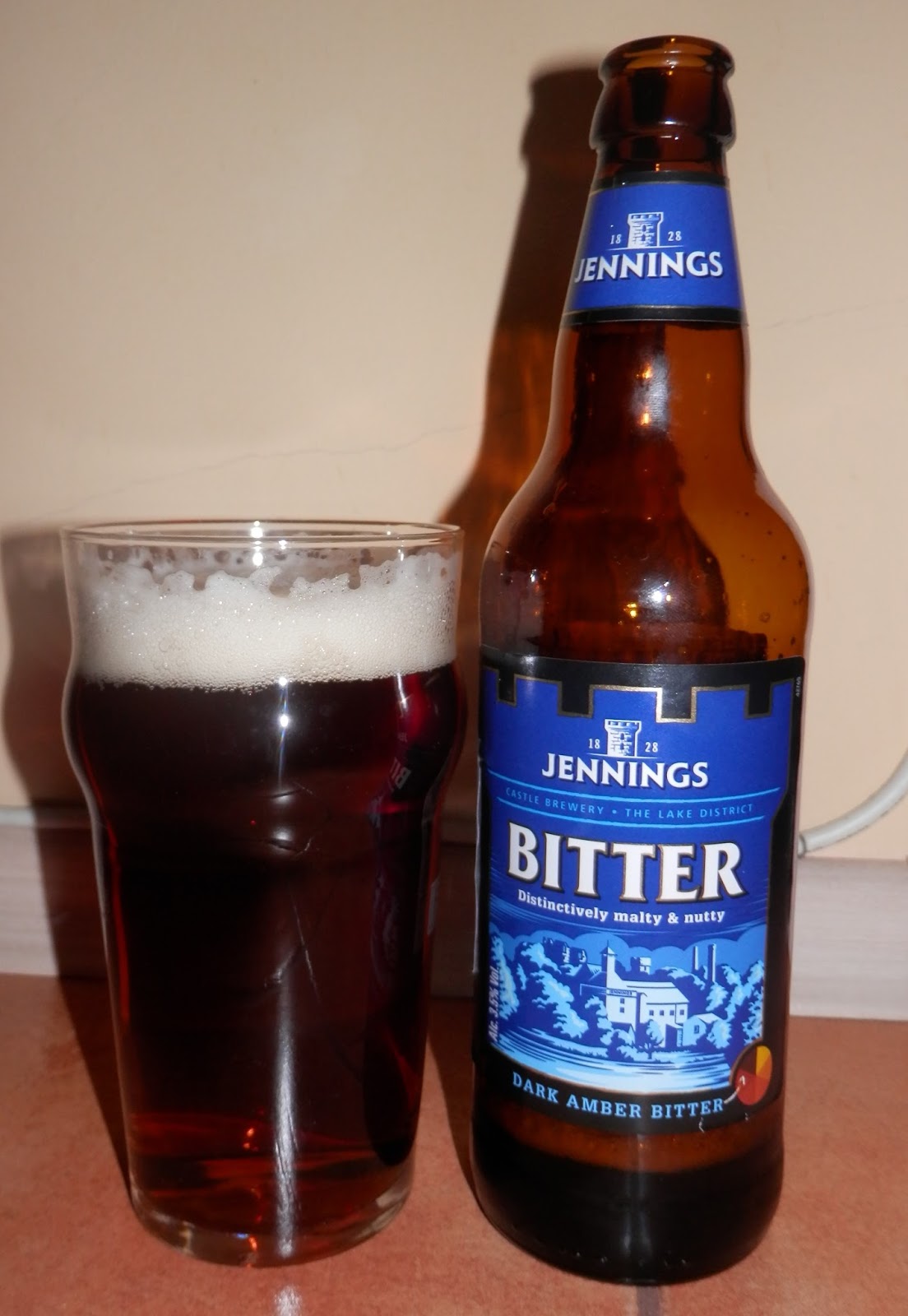 Moите бири / My beers Jennings Dark Amber Bitter от новият магазин в