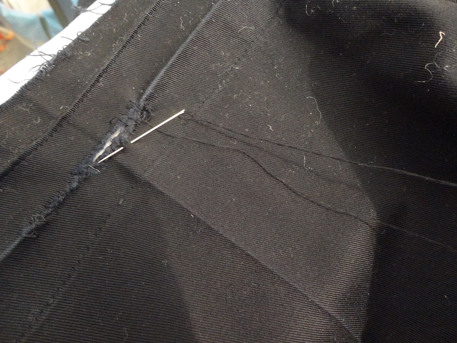 Whoever has the most fabric, etc... Make Do and Mend Using Kick Tape