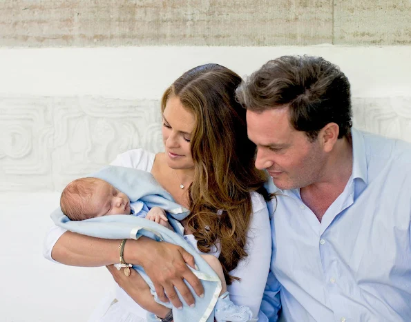 Princess Madeleine of Sweden, Chris O’Neill, Princess Leonore of Sweden and Prince Nicolas