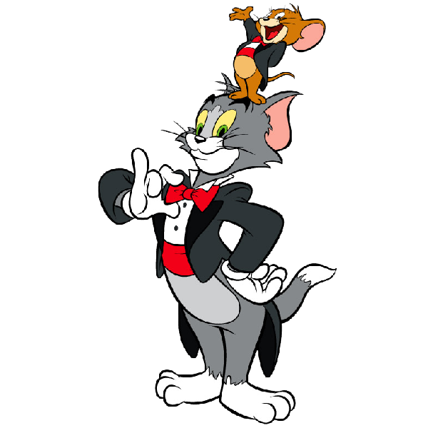 Cartoon Characters: Tom and Jerry