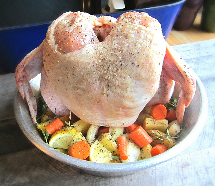 Bundt Pan Roast Chicken
