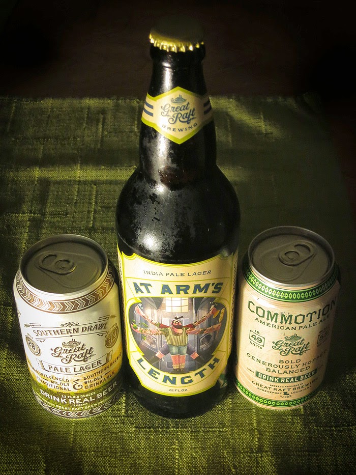 Food Hunter's Guide to Cuisine Louisiana's Great Raft Brewing